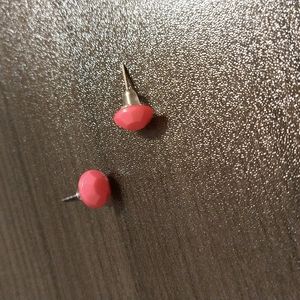 Pink earrings